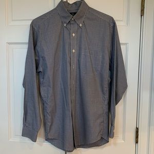 Brooks Brothers blue/white plaid shirt